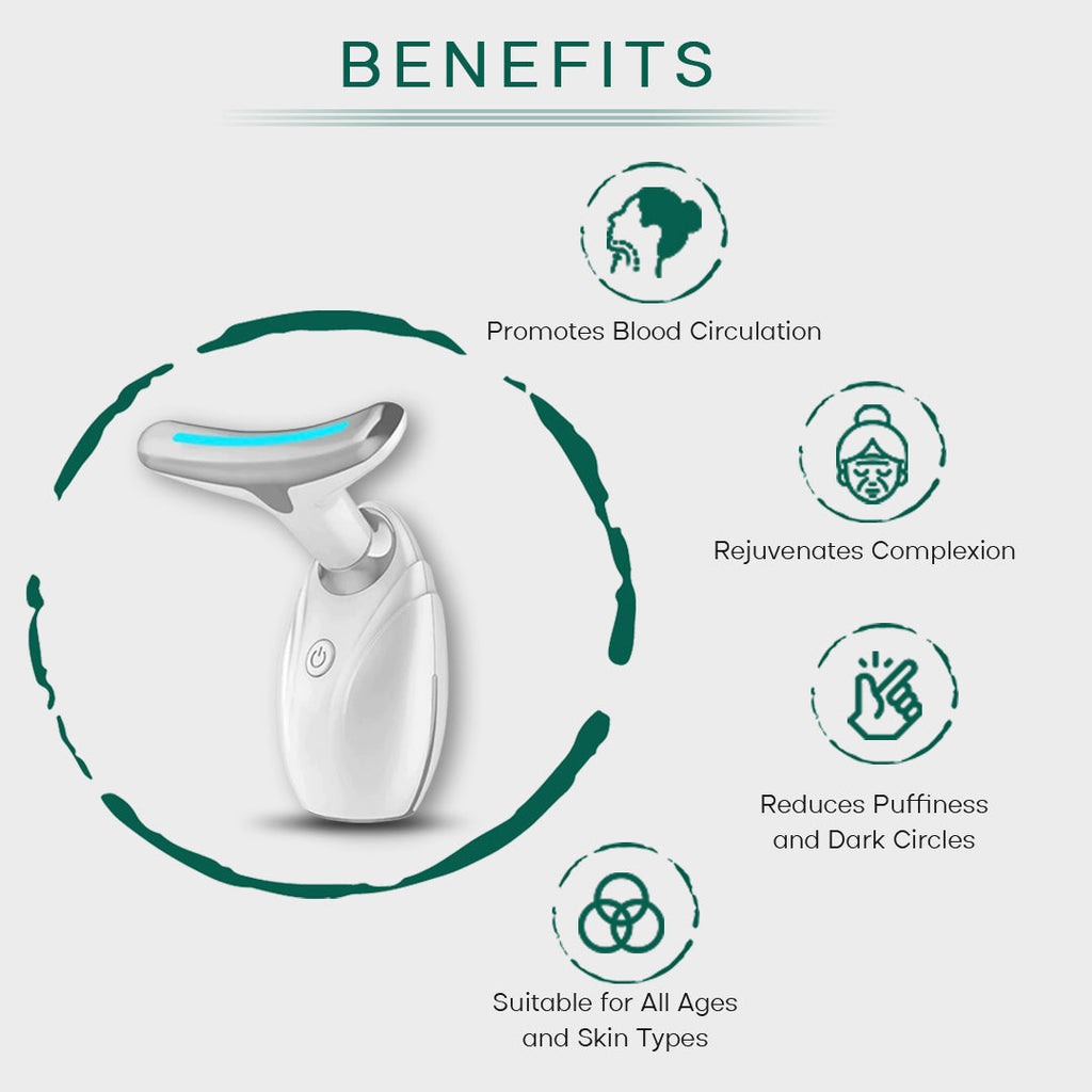 Levantamiento de Cuello y Rostro Dispositivo de Terapia LED para